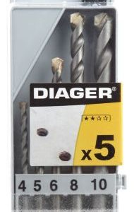 Estuche 5 Brocas Flash Diager D251c