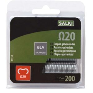 Grapa Cercados Omega A20 Galvanizada 200 Uds