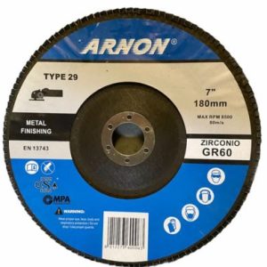 Discos Laminas Mil Hojas Zirconio Lamarnon 180/80