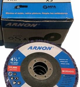 Disco Decapar Nylon 115x22 Morado Dureza Med.arnon