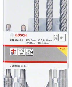 Set 4 Brocas Sds-plus-5x 2608833910