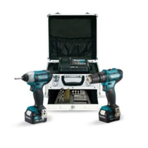 Kit Taladro Hp333d + Atornilldor Td110d 2 Baterias