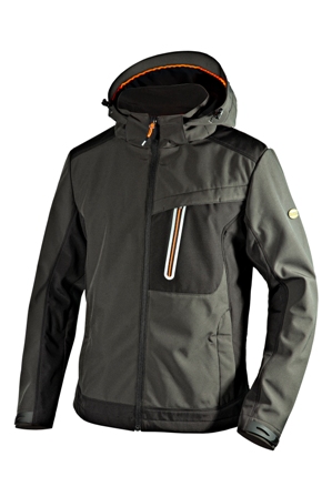 Chaqueta Softshell Tech Carbon Asphalt, T-3xl