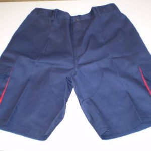Bermuda Multibolsillos Cargo Azul 40