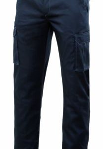 Pantalon Algodon/fibra/poliester Stretch Negro T50