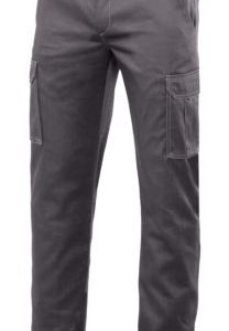 Pantalon Algodon/fibra/poliester Stretch Gris T50