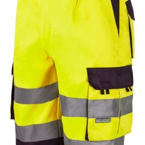 Bermuda Alta Visibilidad Ama.fluor/marino T- Xl