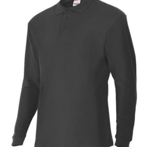 Polo Manga Larga Negro P105503 0 T- Xl
