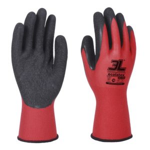 Guante Poliester/latex Ecolatex Esl-010 Talla 10