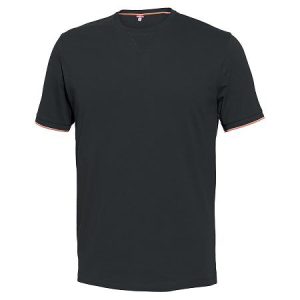 Camiseta Rapallo 100% Cotone Negro 8182 T-xxl