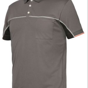 Polo Issa Extreme Manga Corta Gris Claro T-xl