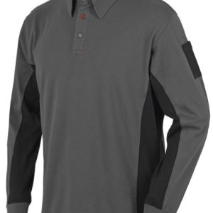 Polo Stretch Gris Manga Larga 8173 Talla L
