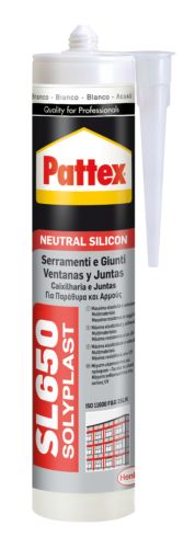 Silicona Neutra Blanca Cartucho 300ml Pattex