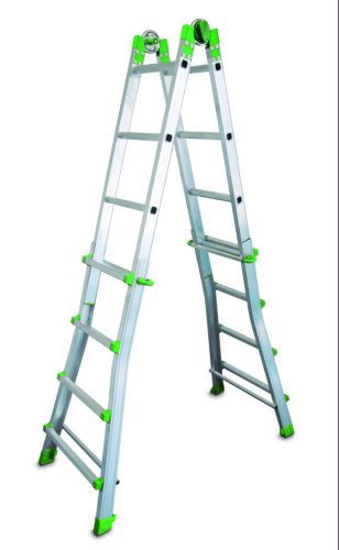 Escalera Telescopica Aluminio 5x4 Es.tele 5x4