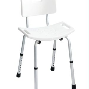 Taburete Con Respaldo Con Patas Telescopicas