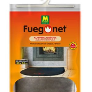 Alfombra Ignifuga Semicircular 50x80cm 231437s