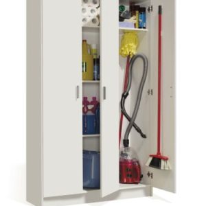 Armario Multiusos Escobero 3 Puertas Bco 007143