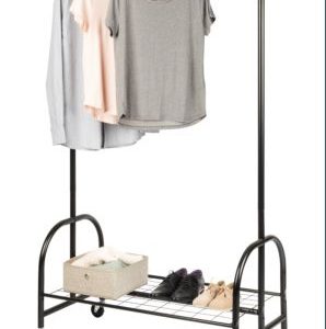 Perchero Transportable Profi Negro 50696