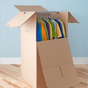 Caja Carton Mudanza Armario 50x50x120cm 80023