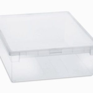 Caja Ordenacion Light Box 52xl 22l. Transparente