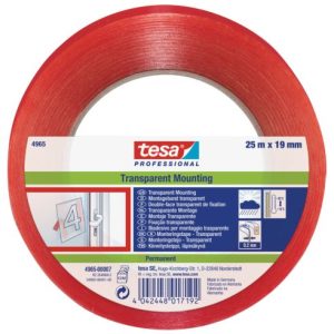 Cinta Montaje Transp.premium 25mx19mm.retrac. 4965