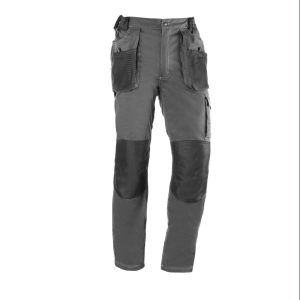 Pantalon Multibolsillos Flex Gris/negro 171-l