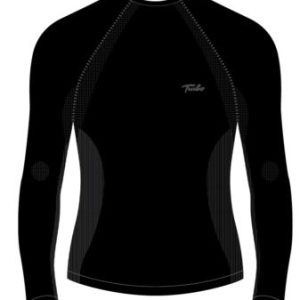 Camiseta Thermolite Manga Larga Negro Xxl