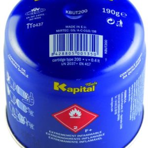 Cartucho Gas Butano 190 Gr. Kbut200