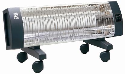 Estufa Cuarzo Con Ruedas 1200 W. 303-n
