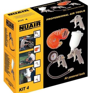 Kit Pistolas Pintar 4 Piezas Nuair