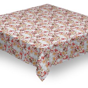 Mantel Confeccionado Pvc Navidad 9 140x250cm