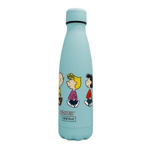 Botella Termo Inox 500ml Snoopy Azul Fih811