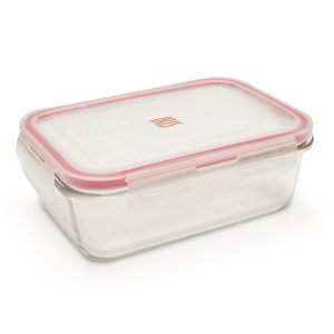 Contenedor Rect.vidrio 840 Ml. 8602-v