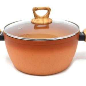 Cacerola Terracotta C/tapa 28