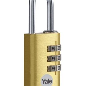 Candado Combin. Alum. 20mm. Dorado Ye3cb/20/121/go