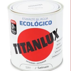 Esmalte Al Agua Eco Blanco Satinado 250ml