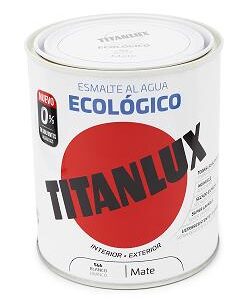 Esmalte Al Agua Eco Blanco Mate 750ml