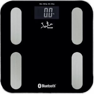 Bascula BaÑo Negro Bluetooth