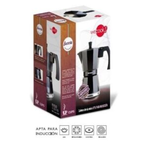 Cafetera Alum.induc.luccia 9tz.