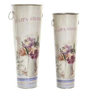 Paragueros Metal Tulipa 19x19x51 (2 Uni)