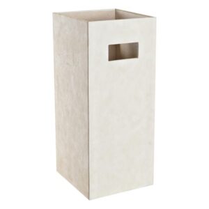 Paraguero Crema 21x21x50