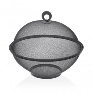 Frutero Metal C/tapa Gris