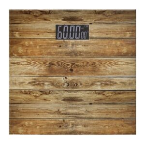 Bascula BaÑo Deco Madera