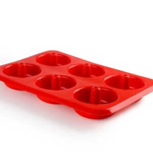 Molde Dougnut 6 Cavidades