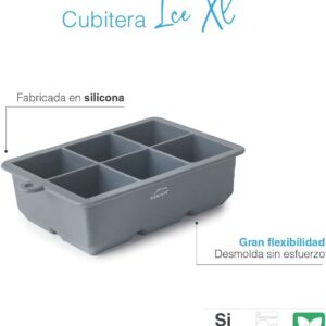 Molde Para Cubitos Con Recipiente