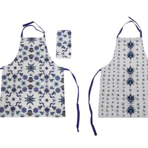 Delantal + Trapo Azulejos