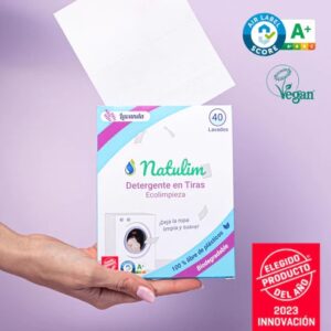 Detergente Eco-tiras Natulim F. Lavanda