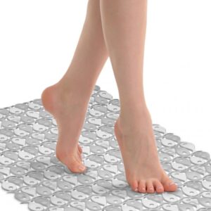 Alfombra 54*54 Piscis Blanca