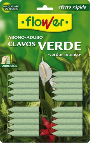 Abono Clavos Verde Blister 20 Unidades  15501