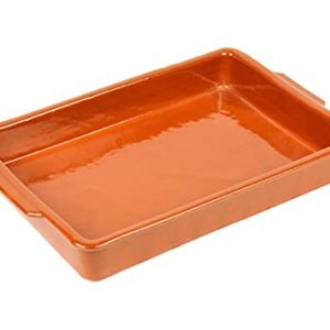 Bandeja Barro Rectangular 43 X 28